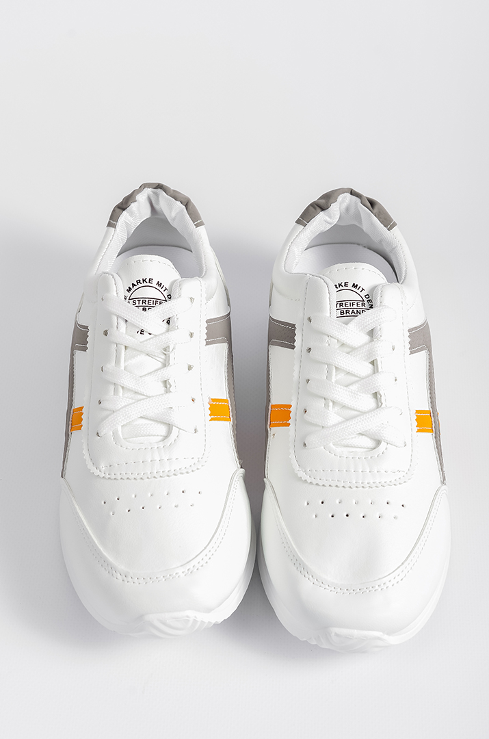 Кросівки з кольоровими декоративними вставками великих розмірів