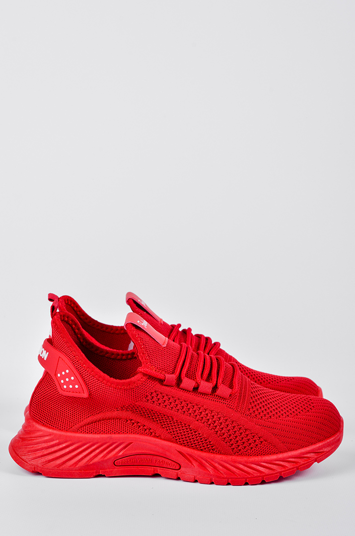 Текстильні кросівки з шнурівкою великих розмірів