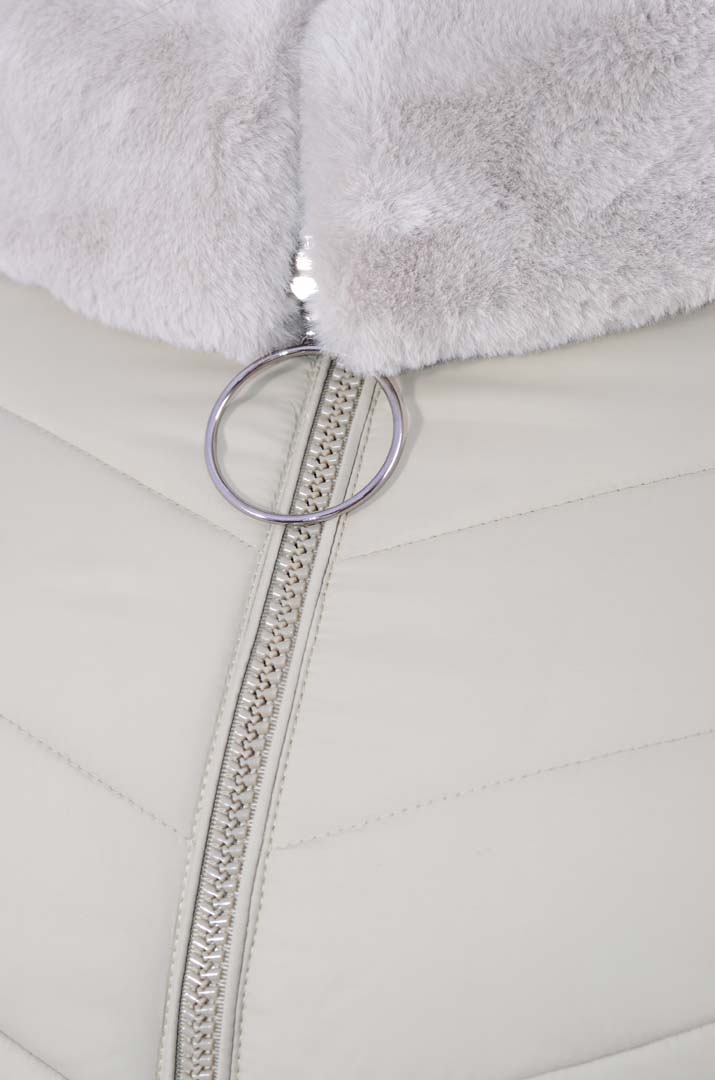 Куртка подовжена з велюровим принтом супер батал