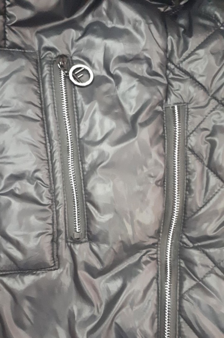 Куртка подовжена трансформер в чорному кольорі супер батал