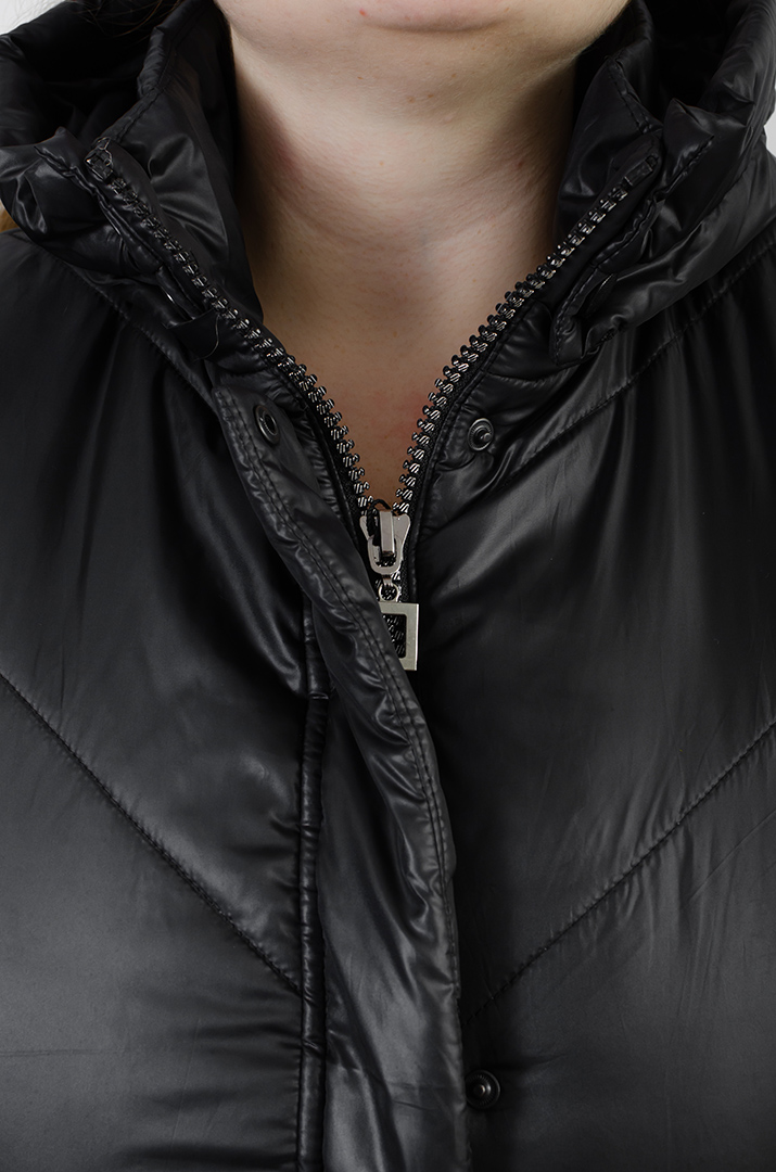 Зимова подовжена куртка супер батал