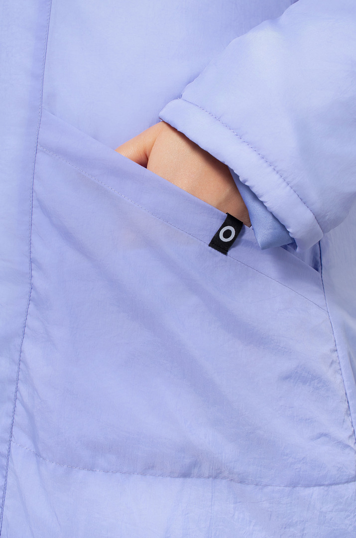 Куртка довга на заклепках батал