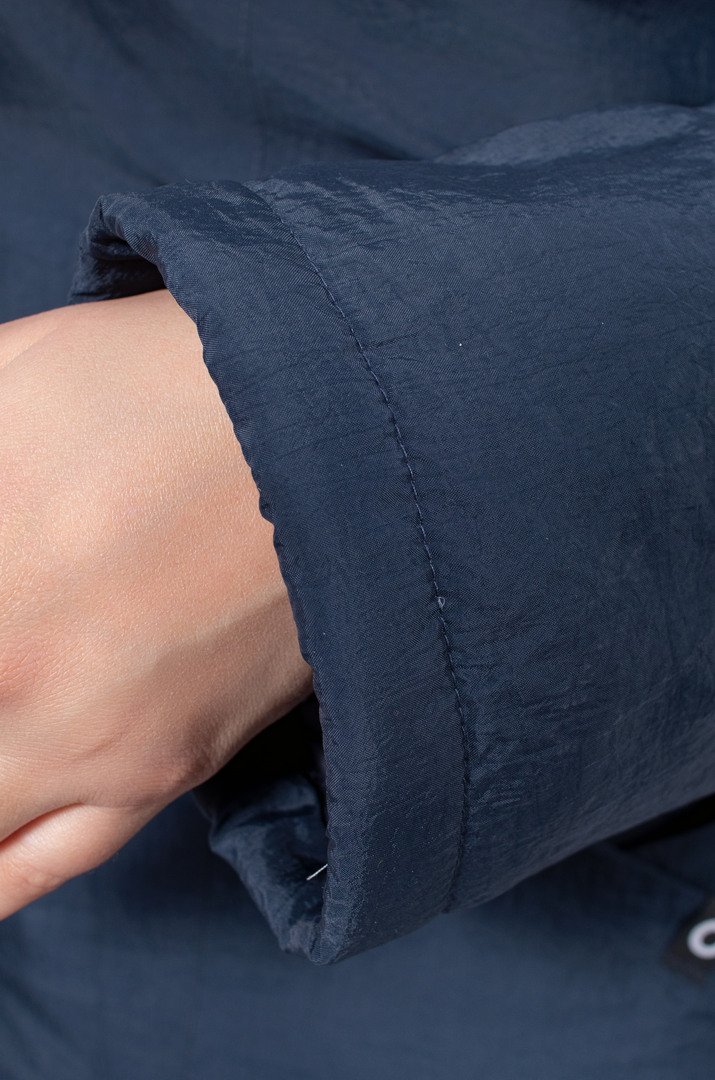 Куртка довга на заклепках батал