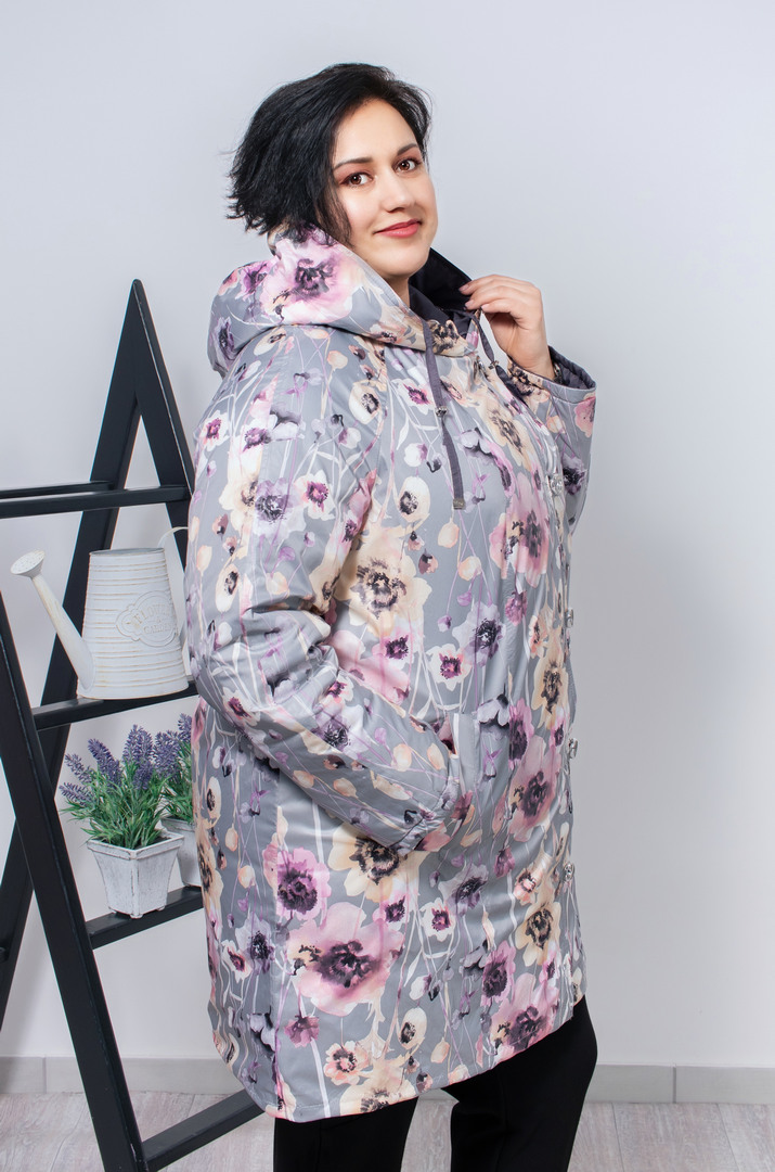 Куртка подовжена двостороння супер батал