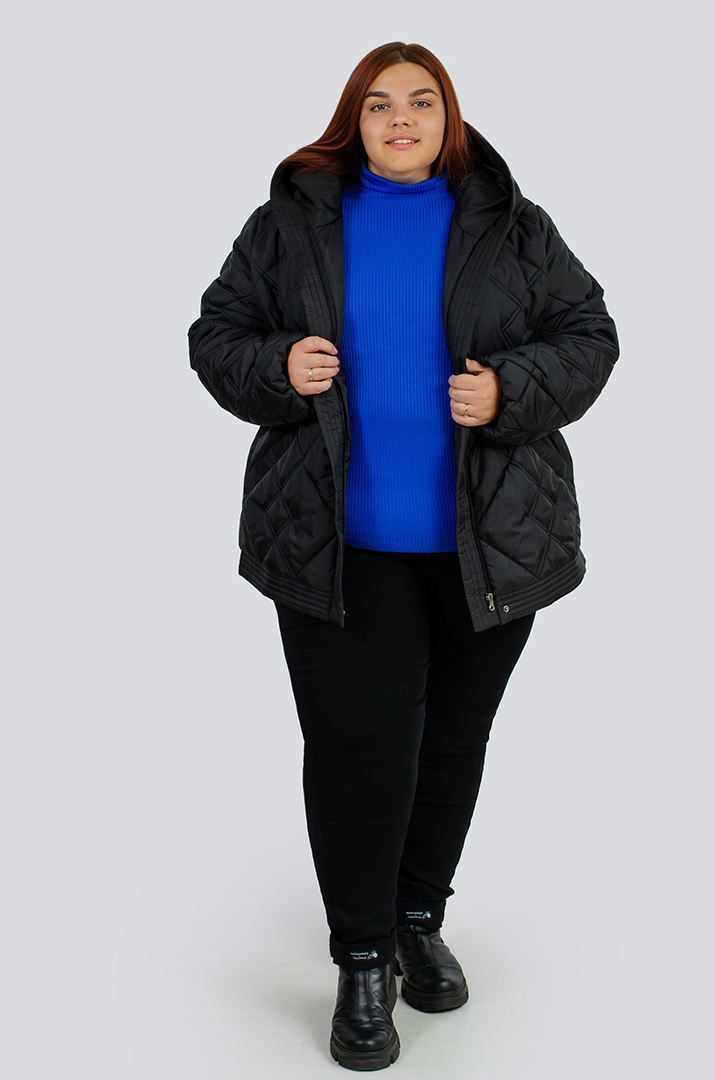 Куртка коротка великих розмірів