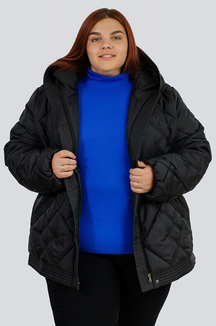 Куртка коротка великих розмірів