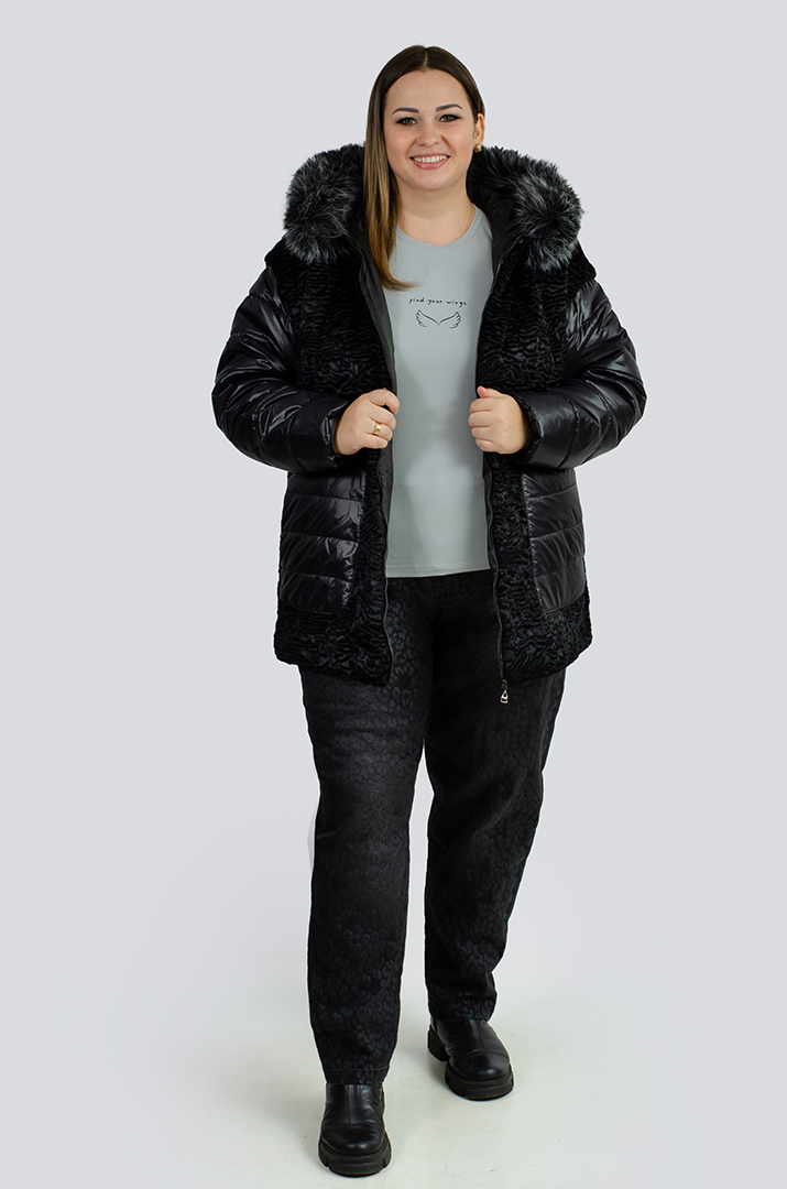 Куртка трансформер великих розмірів