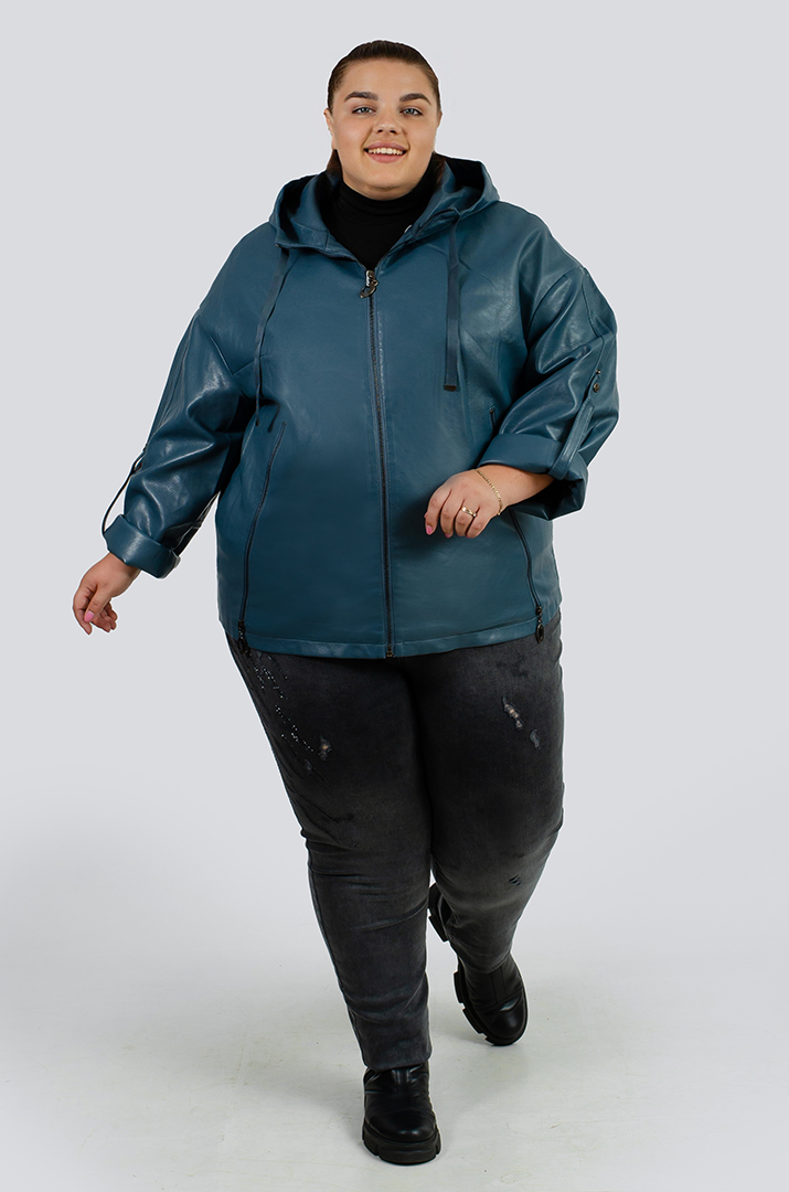 Куртка экокожа больших размеров