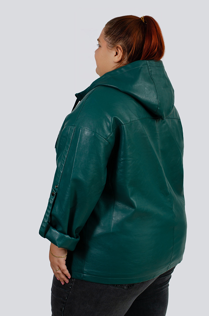 Куртка экокожа больших размеров