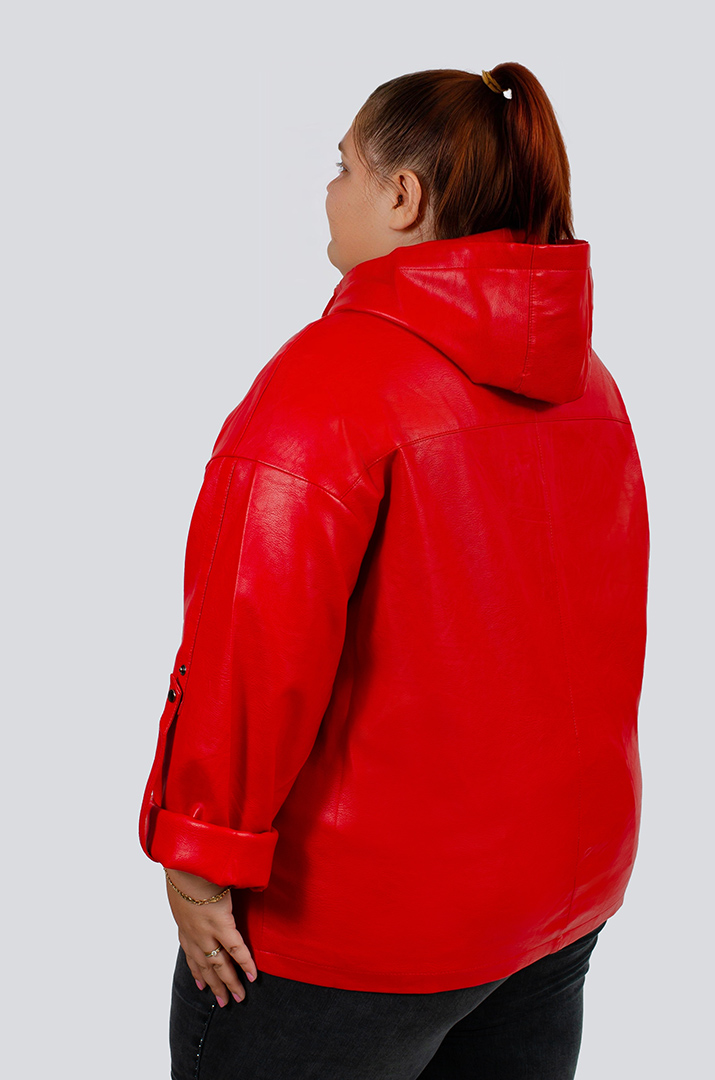 Куртка экокожа больших размеров