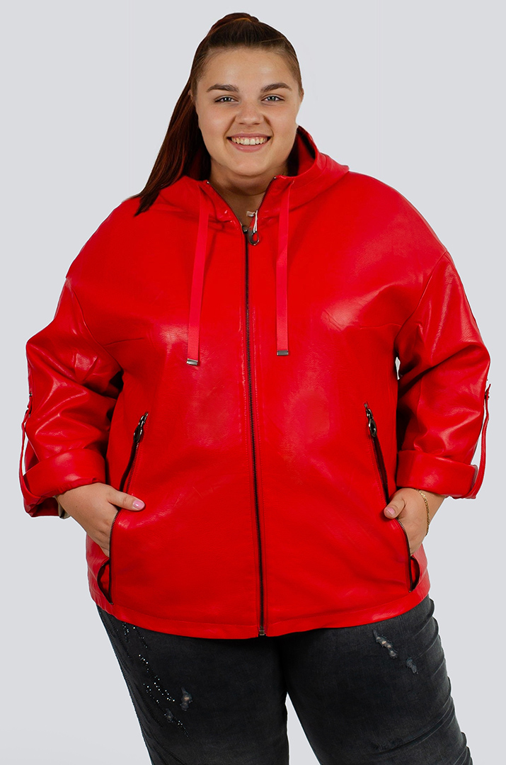 Куртка экокожа больших размеров