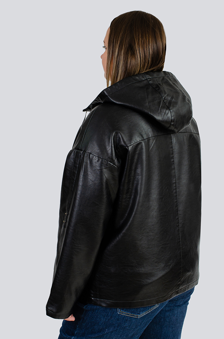 Куртка экокожа больших размеров