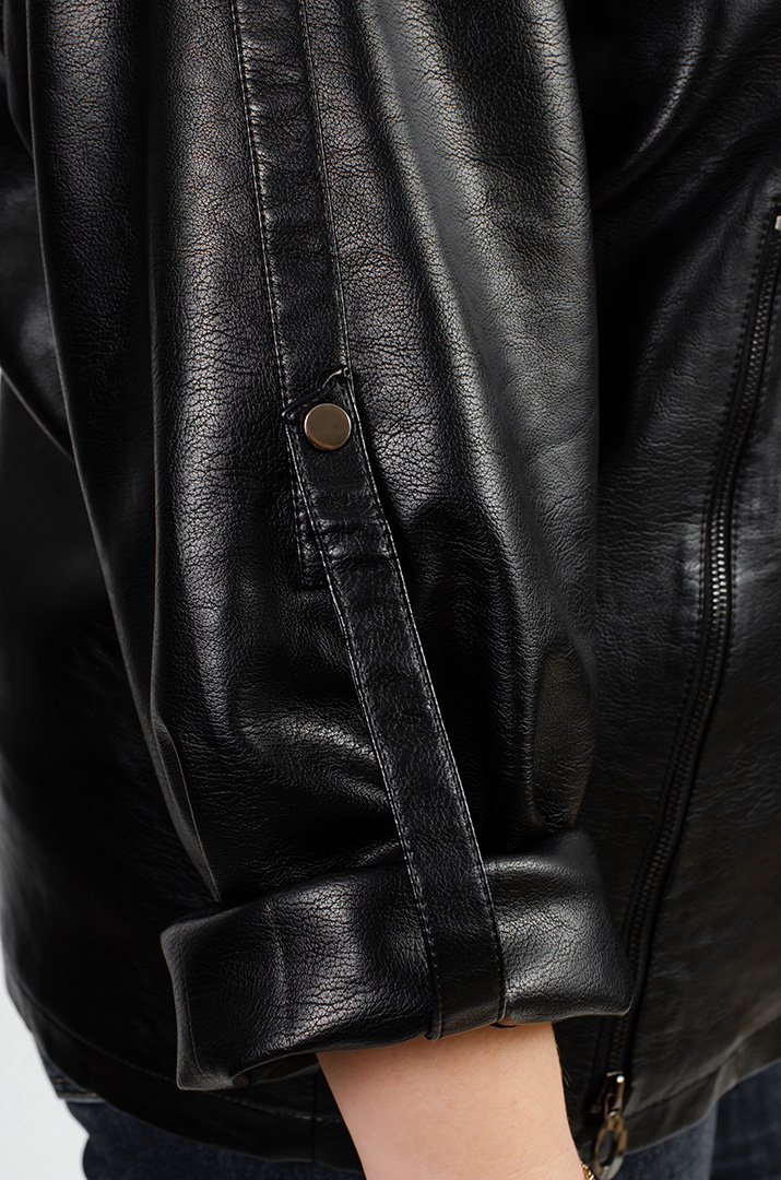 Куртка экокожа больших размеров