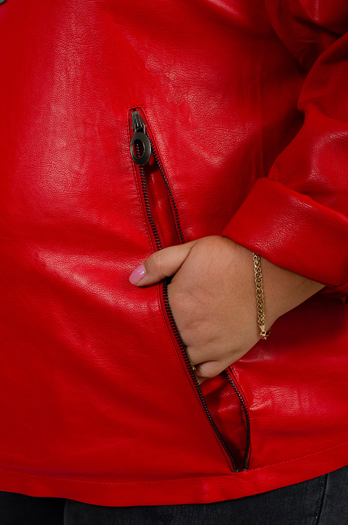 Куртка экокожа больших размеров