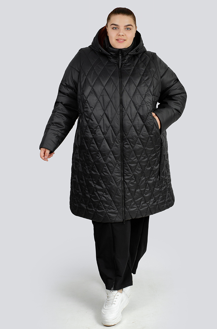 Стьобана куртка-трансформер великих розмірів