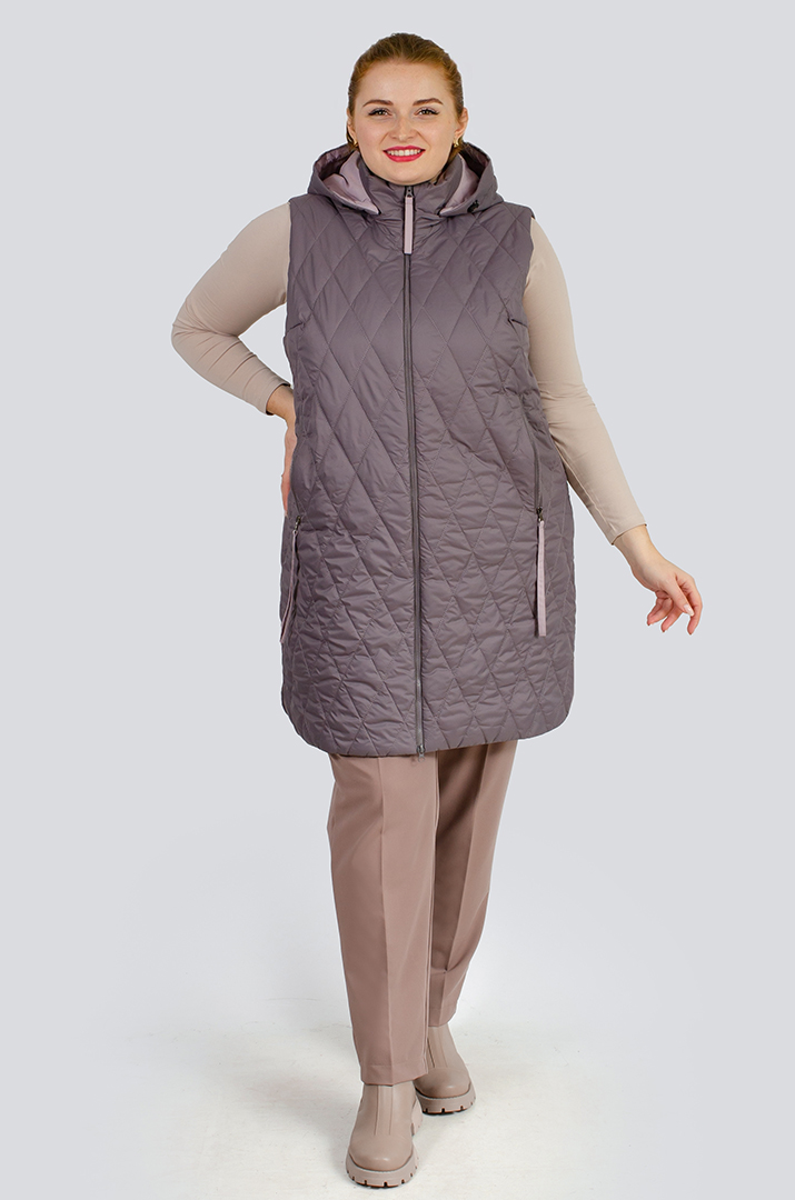 Стьобана куртка-трансформер великих розмірів