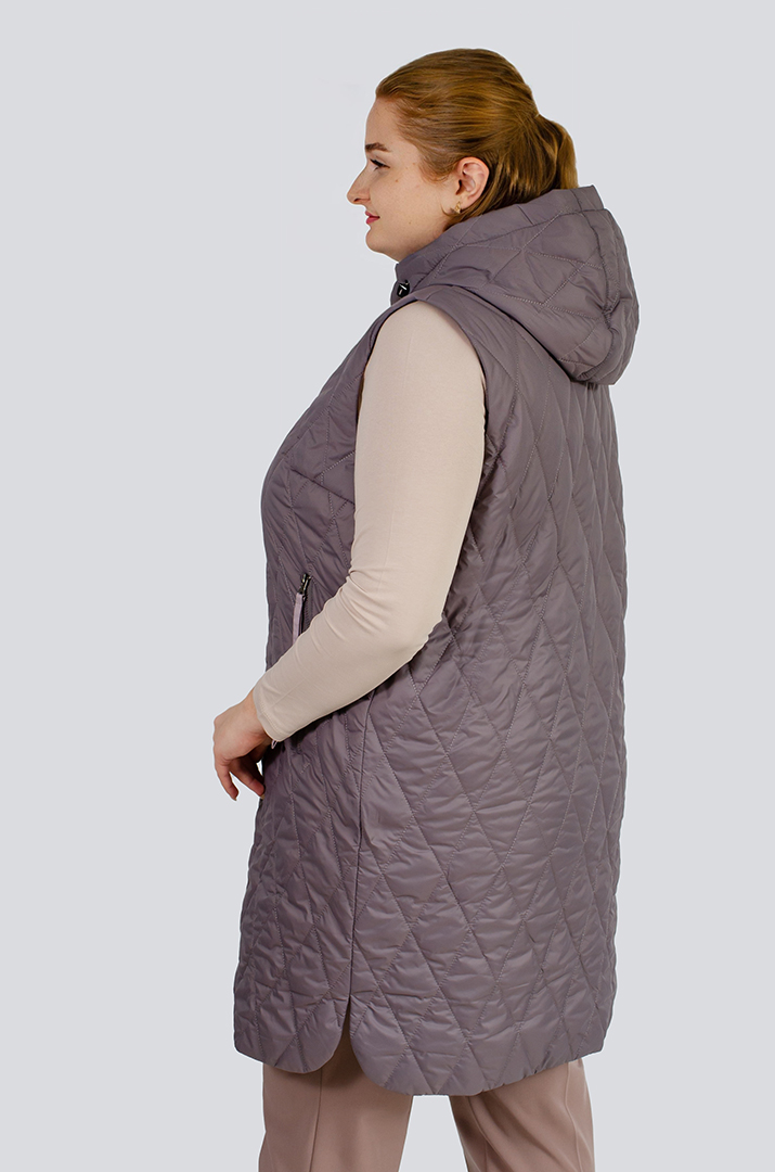 Стьобана куртка-трансформер великих розмірів