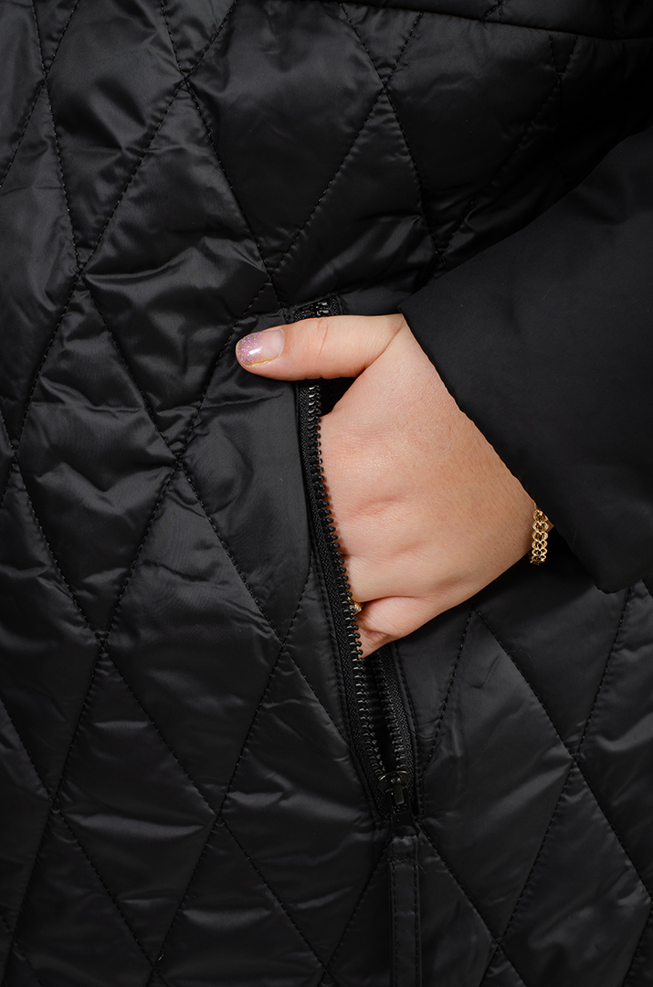 Стьобана куртка-трансформер великих розмірів