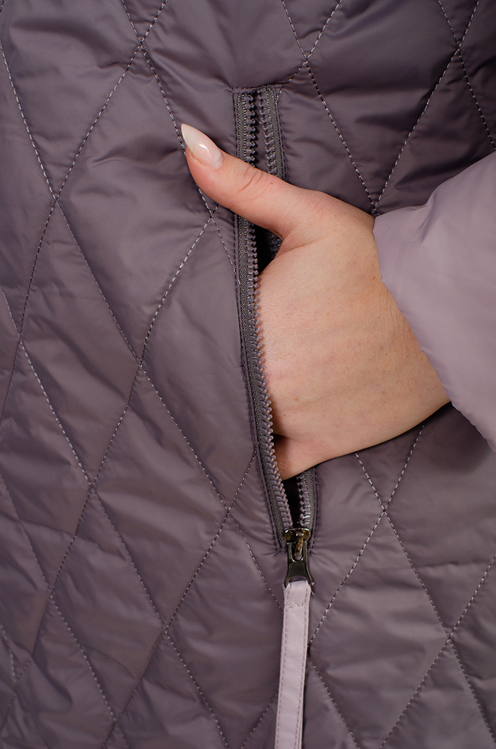 Стьобана куртка-трансформер великих розмірів