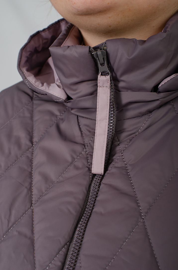 Стьобана куртка-трансформер великих розмірів