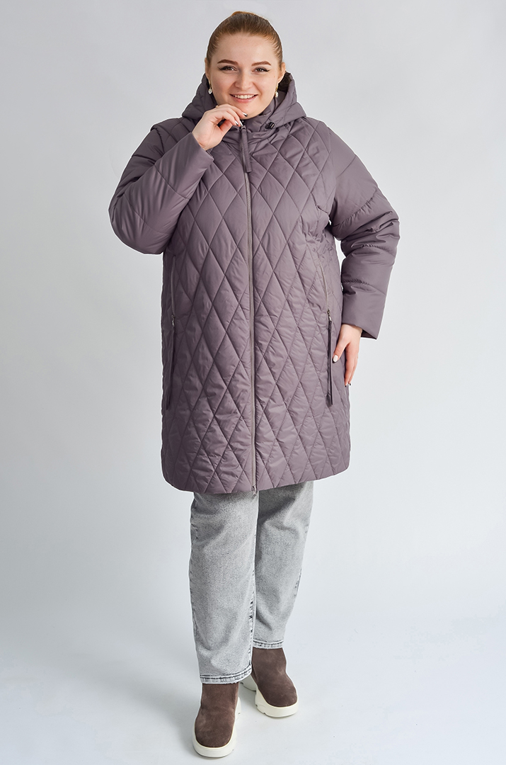 Стьобана куртка-трансформер великих розмірів