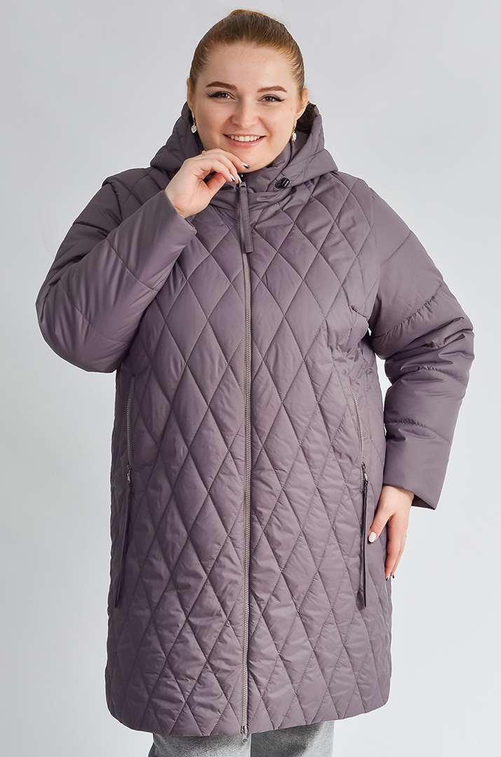 Стьобана куртка-трансформер великих розмірів