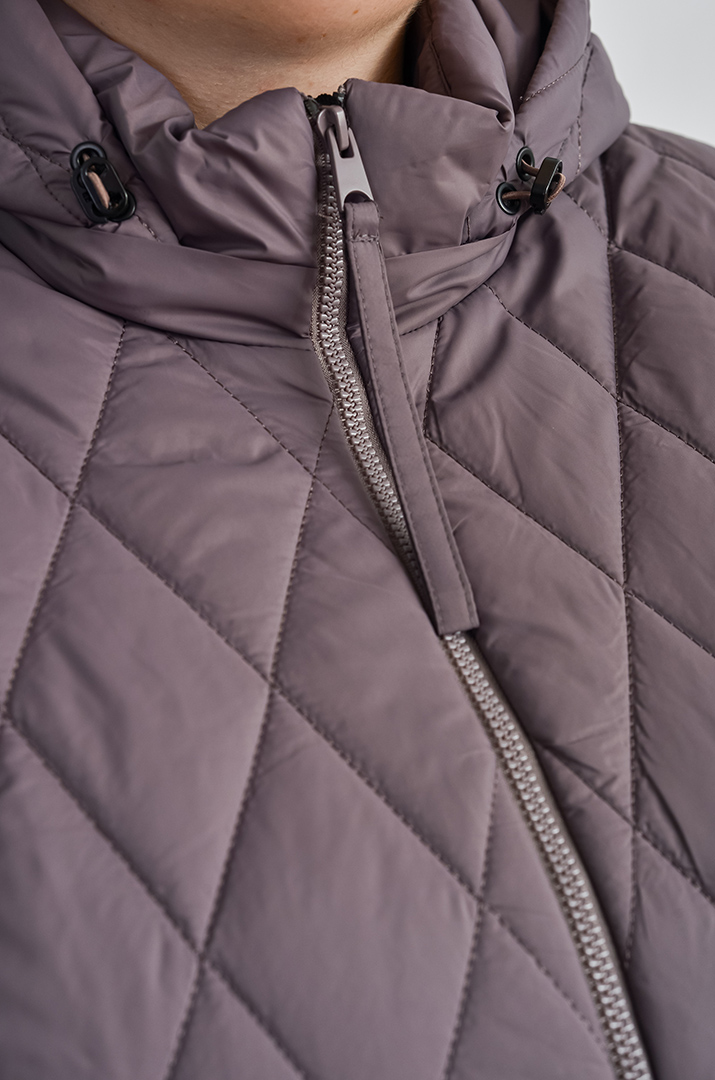 Стьобана куртка-трансформер великих розмірів