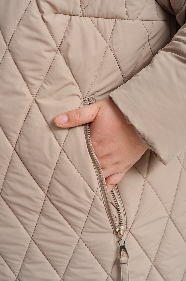 Стьобана куртка-трансформер великих розмірів