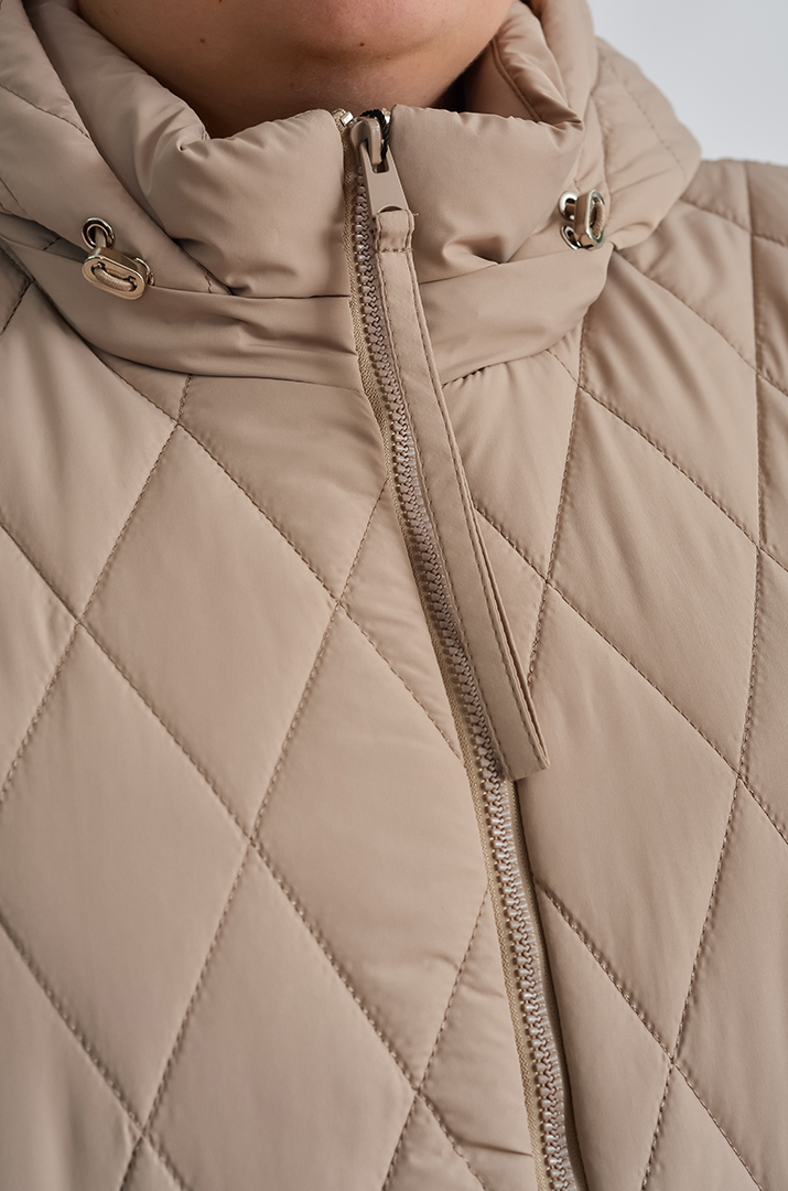 Стьобана куртка-трансформер великих розмірів