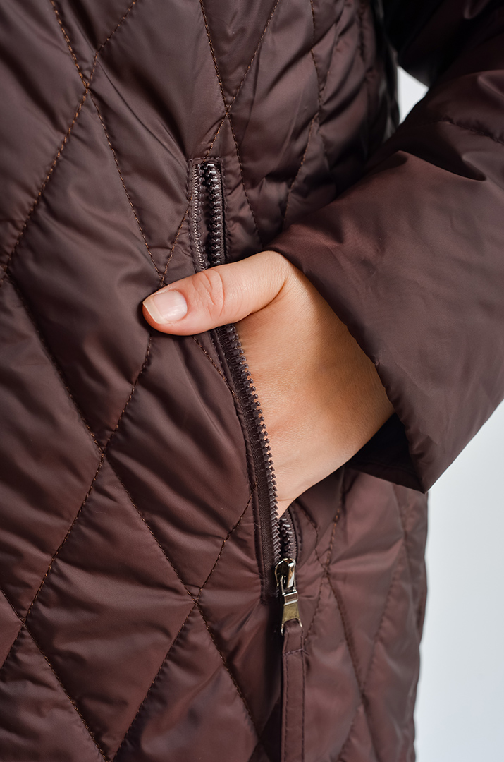 Стьобана куртка-трансформер великих розмірів