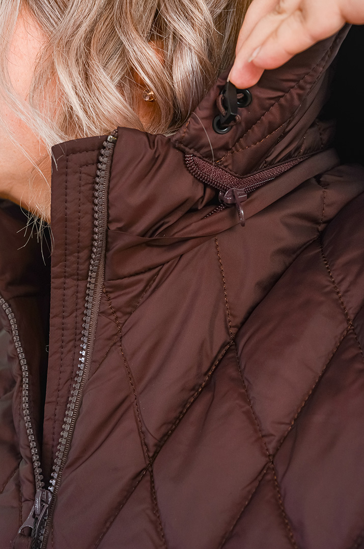 Стьобана куртка-трансформер великих розмірів