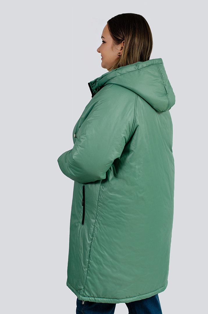 Куртка довга великих розмірів