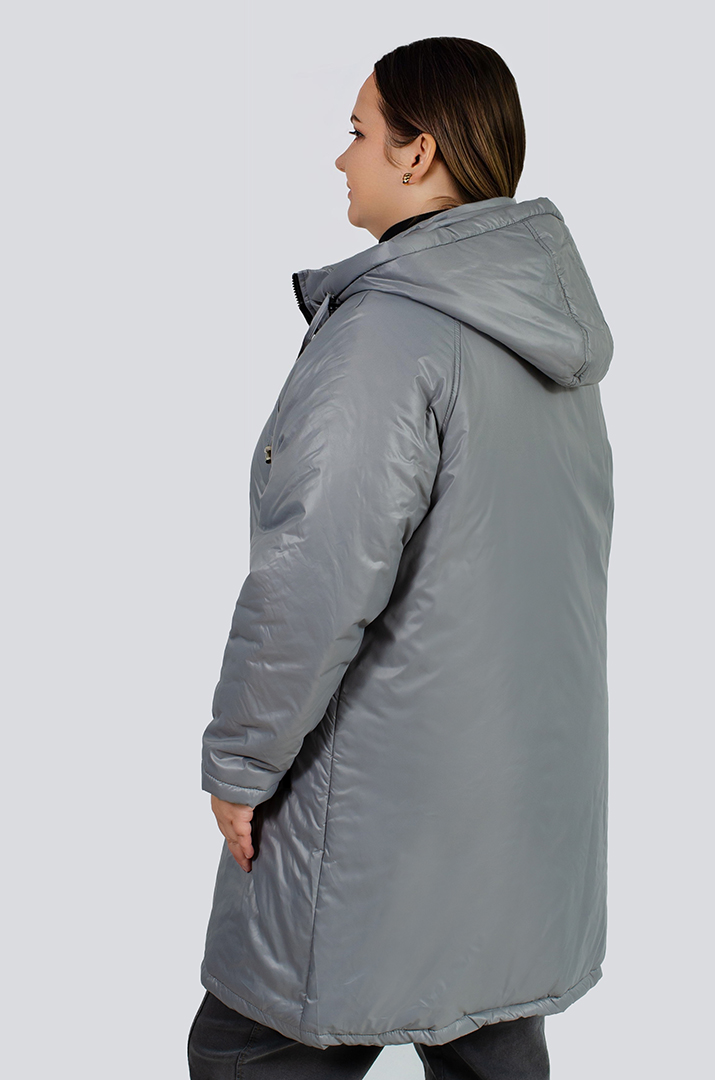 Куртка довга великих розмірів