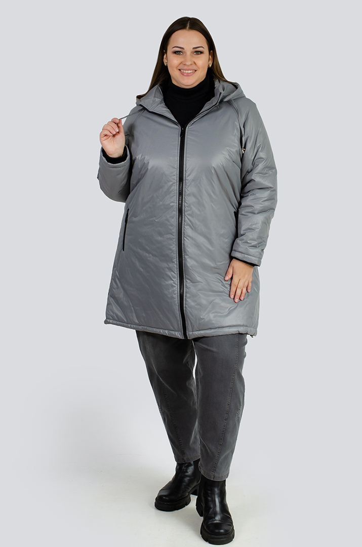 Куртка довга великих розмірів