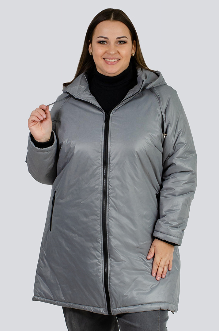 Куртка довга великих розмірів