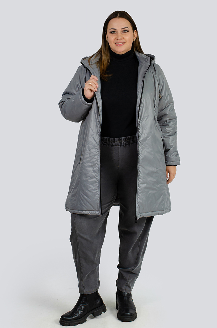 Куртка довга великих розмірів