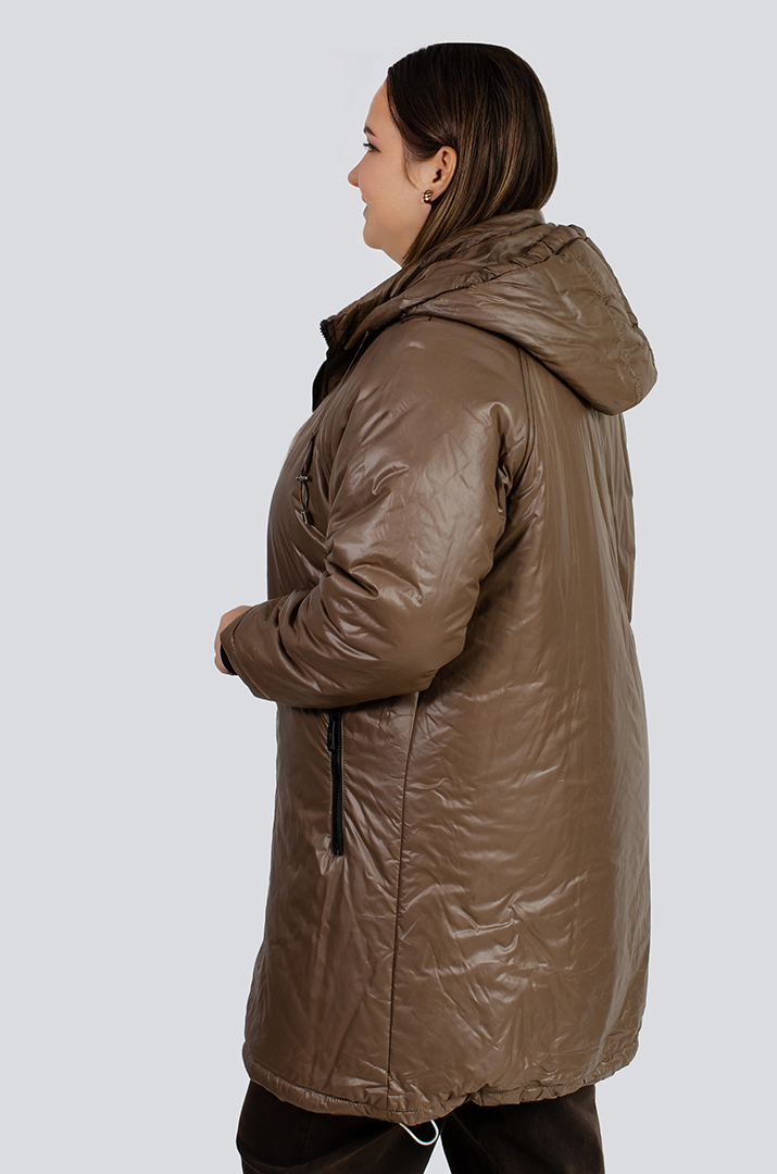 Куртка довга великих розмірів