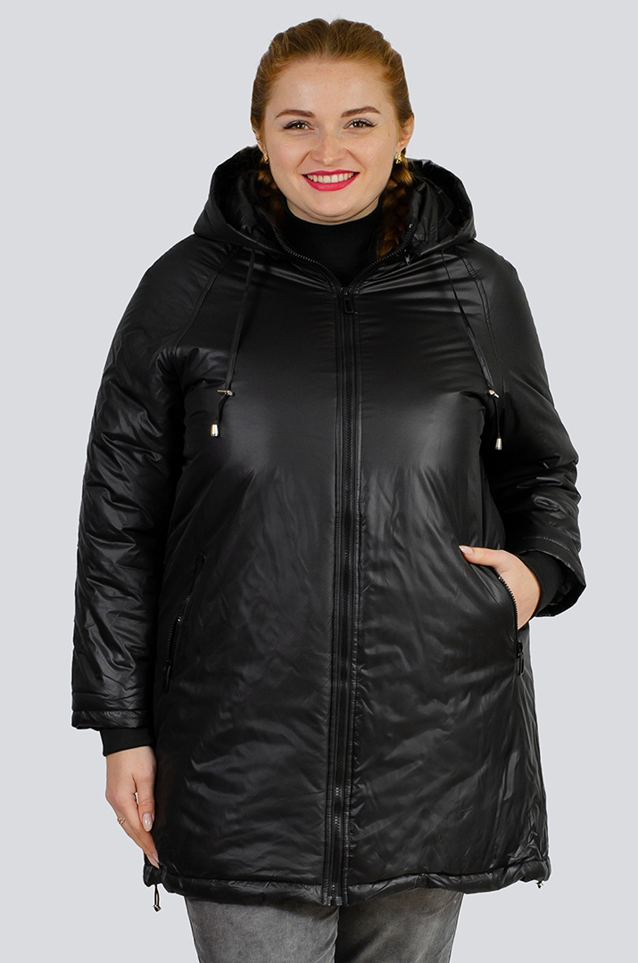 Куртка довга великих розмірів