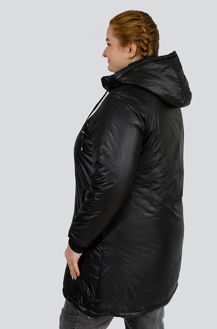 Куртка довга великих розмірів