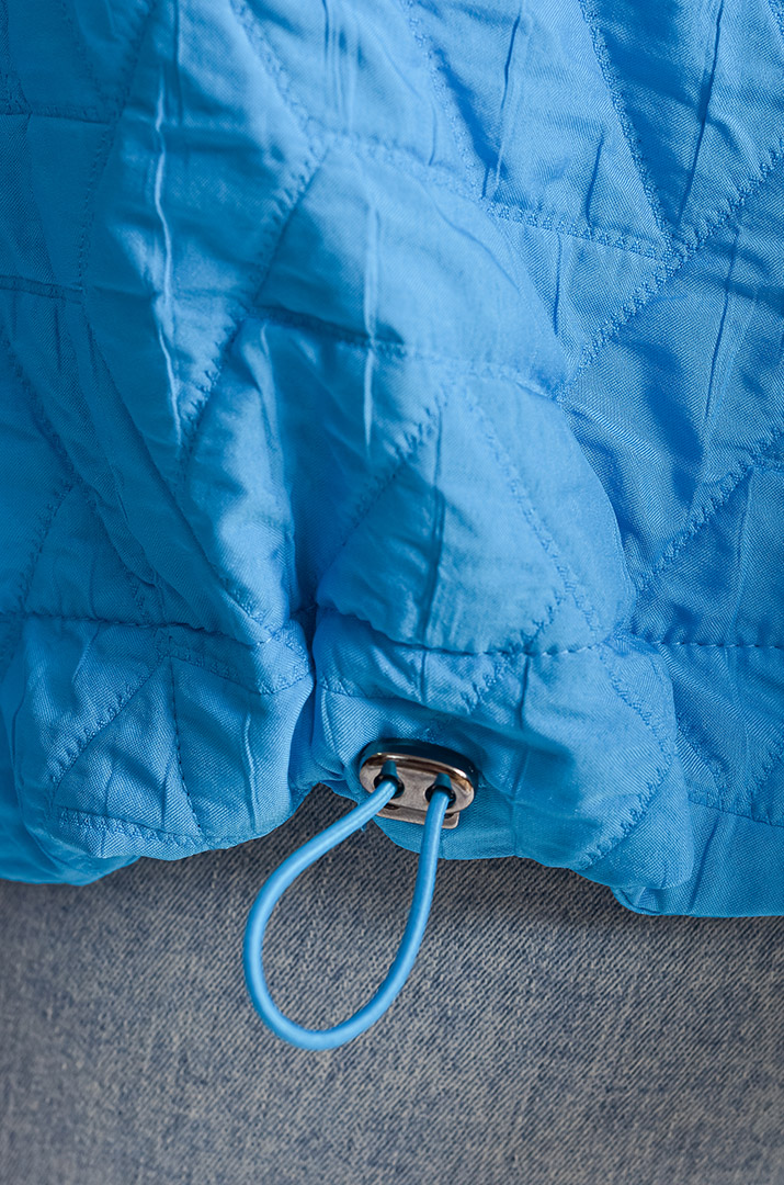 Куртка стьобана з витинанкою великих розмірів