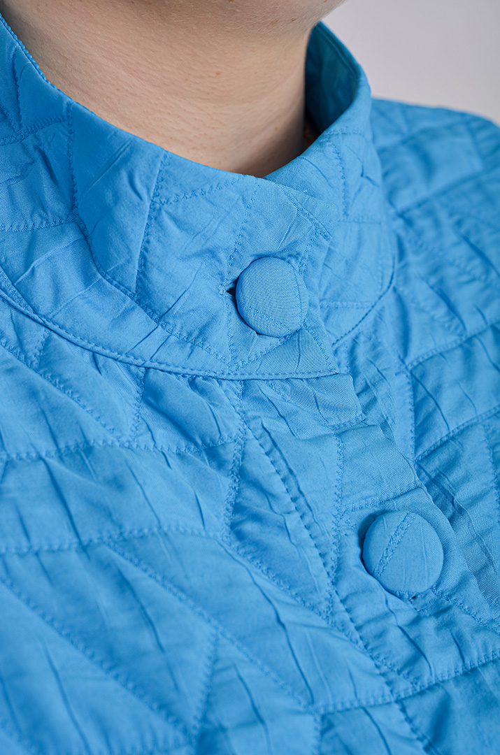 Куртка стьобана з витинанкою великих розмірів