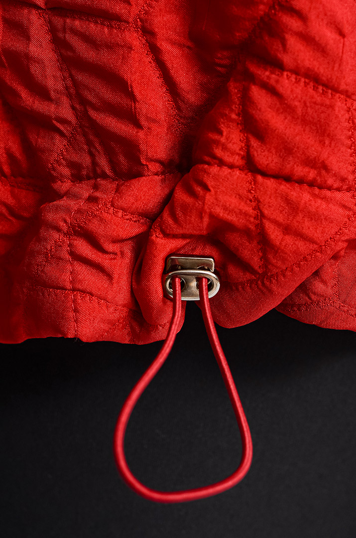 Куртка стьобана з витинанкою великих розмірів