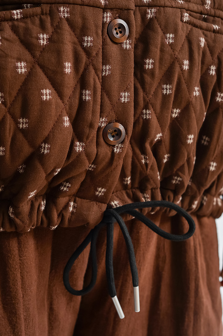 Куртка с капюшоном и регулируемым низом больших размеров