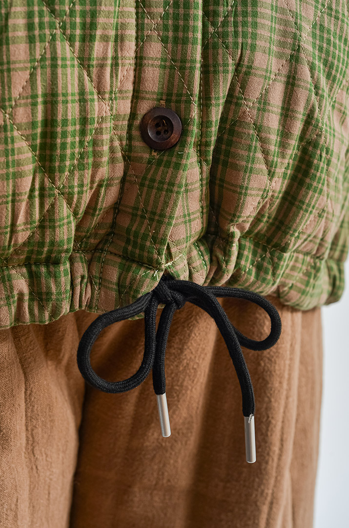 Куртка с капюшоном и регулируемым низом больших размеров