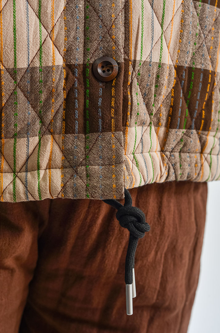 Куртка с капюшоном и регулируемым низом больших размеров