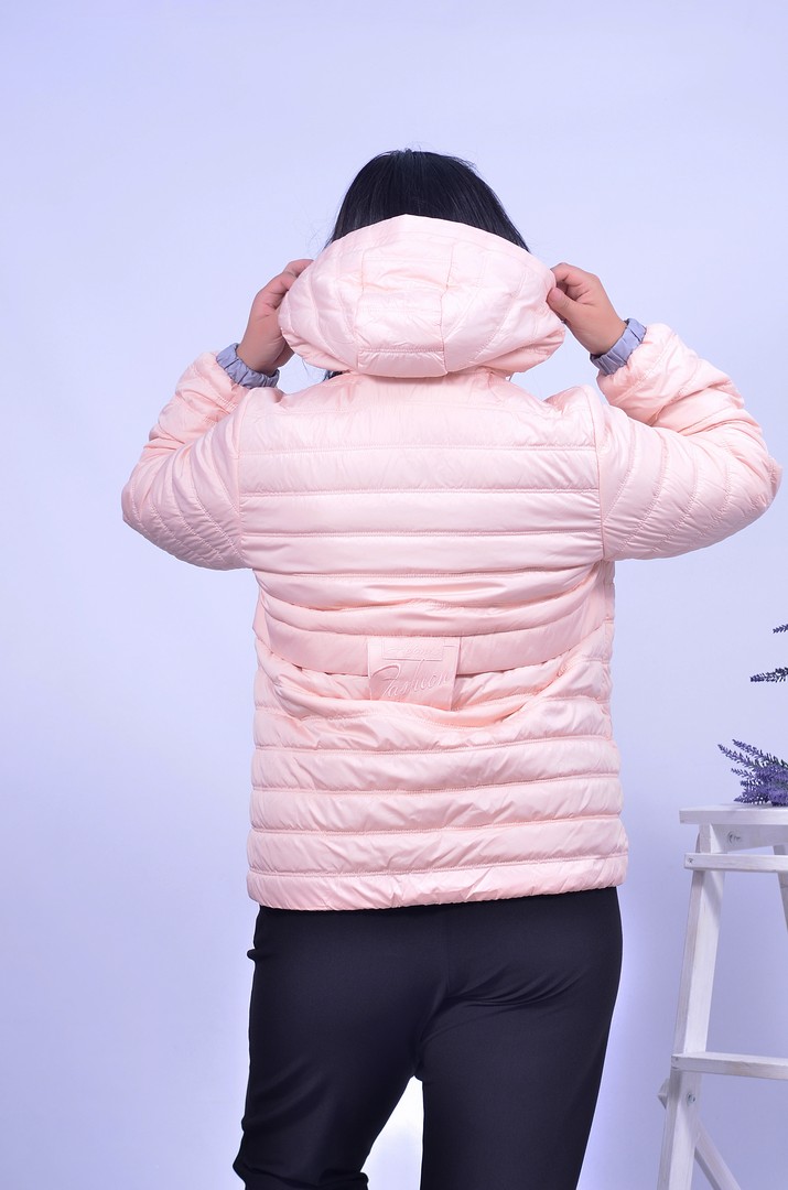 Куртка коротка двостороння з квітковою гілочкою