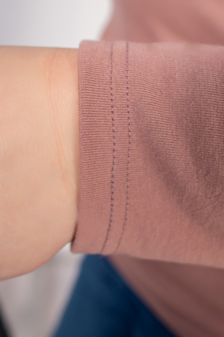 Лонгслив длинный с заклепками супер батал 1+1=3