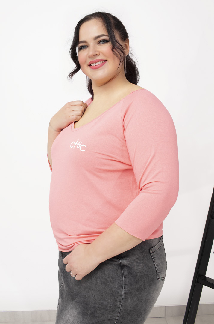 Базовий лонгслів з написом супер батал