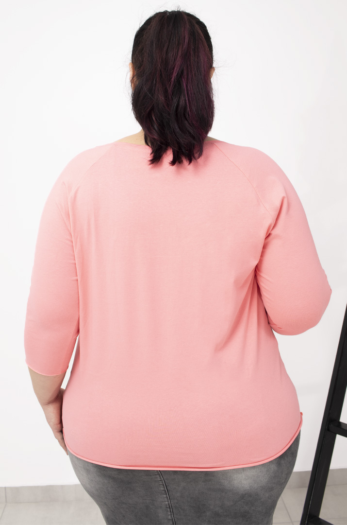 Базовий лонгслів з написом супер батал