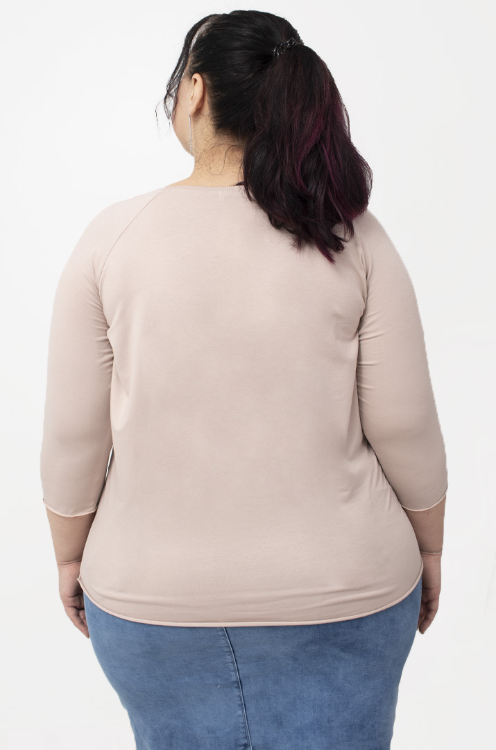 Базовий лонгслів з написом супер батал